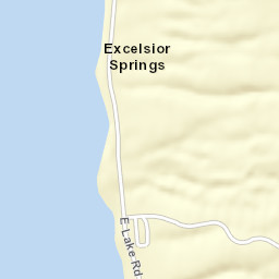 Excelsior Springs New York Street Map