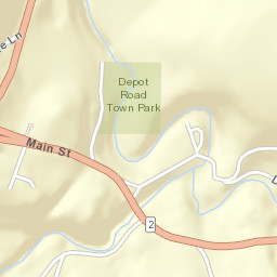 Petersburg New York Street Map