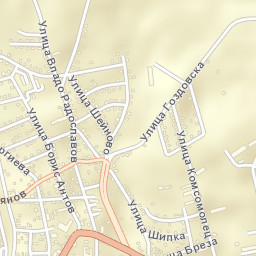 Breznik Street Map