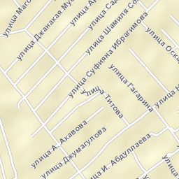 Manaskent Street Map