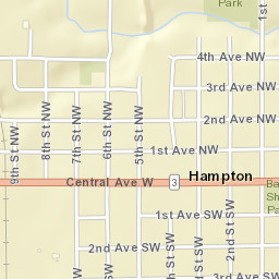 610 IA-3 Hampton IA 50441 USA Street Map