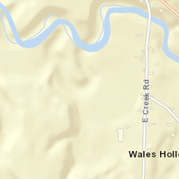 Wales Hollow New York Street Map
