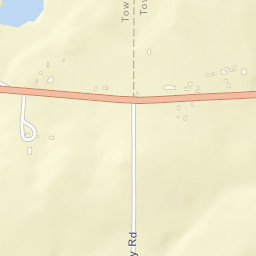 West Perry Center New York Street Map