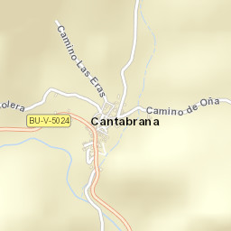 Cantabrana Street Map
