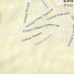 Bata Street Map