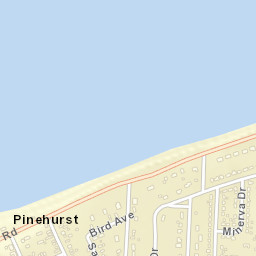 Pinehurst New York Street Map