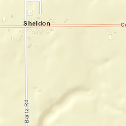 Sheldon New York Street Map