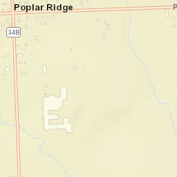 Poplar Ridge New York Street Map