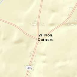 Wilson Corners New York Street Map