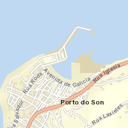 Porto do Son Street Map
