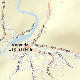 Vega de Espinareda Street Map