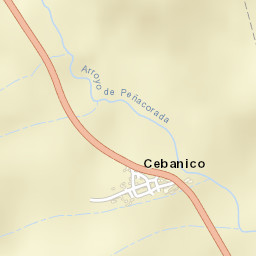 Cebanico Street Map