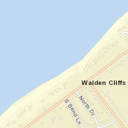 Walden Cliffs New York Street Map