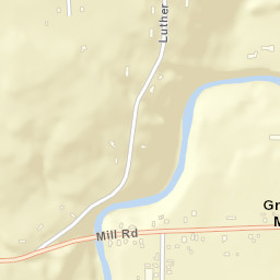 Griffins Mills New York Street Map