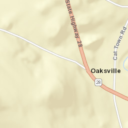 Oaksville New York Street Map