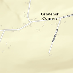 Grovenor Corners New York Street Map