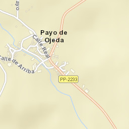 Payo de Ojeda Street Map
