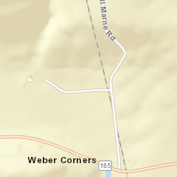 Weber Corners New York Street Map
