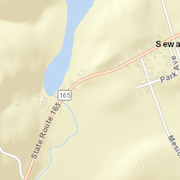 Seward New York Street Map