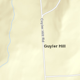 Guyler Hill New York Street Map