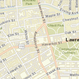 Lawrence Street Map