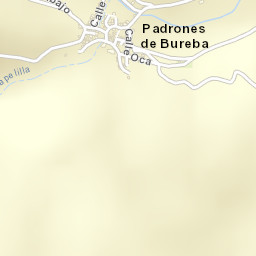 Padrones de Bureba Street Map