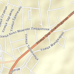 Pirdop Street Map