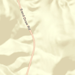 Sand Draw Road, WY, USA Street Map