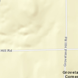Groveland Corners New York Street Map