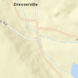 Dresserville New York Street Map