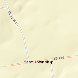 East Township New York Street Map