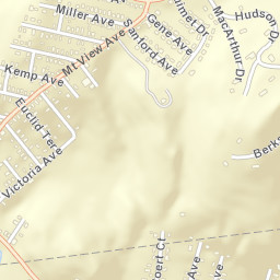 Albia New York Street Map