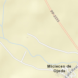 Micieces de Ojeda Street Map