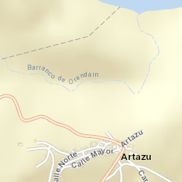 Artazu Street Map