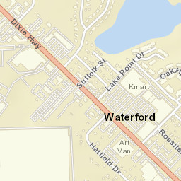 5454 Dixie Hwy, Waterford Township, MI Street Map