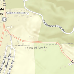 Toll Gate Corners New York Street Map