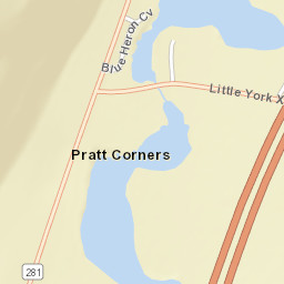 Little York New York Street Map