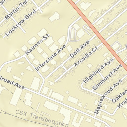 Roessleville New York Street Map