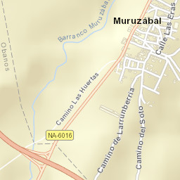 Muruzábal Street Map
