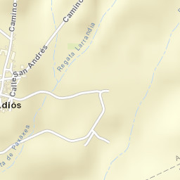 Adiós Street Map