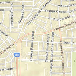 Sliven Street Map