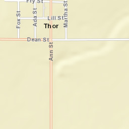 Dean Street Thor IA 50591 America Street Map