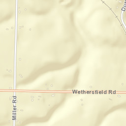 North Gainesville New York Street Map