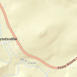 Hyndsville New York Street Map