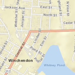 Winchendon Street Map