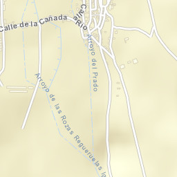 Fresno del Río Street Map