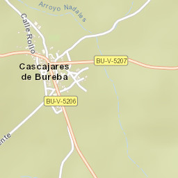Cascajares de Bureba Street Map