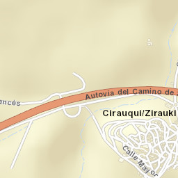 Cirauqui Street Map