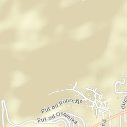 Mokošica Street Map