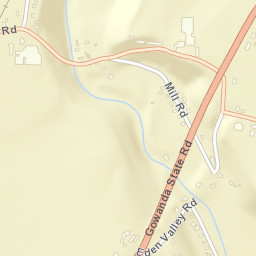 Eden Valley New York Street Map